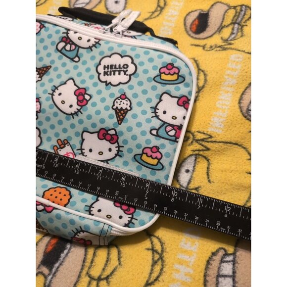 Hello Kitty Canvas Zip Around Graphic Lunch Box - Picture 8 of 9